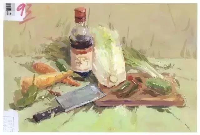 郑州画室_四川美术学院色彩高分卷讲解