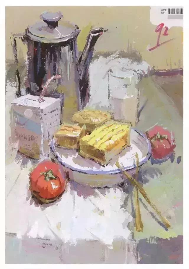 郑州画室_四川美术学院色彩高分卷讲解