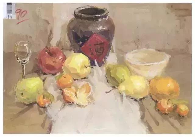 郑州画室_四川美术学院色彩高分卷讲解