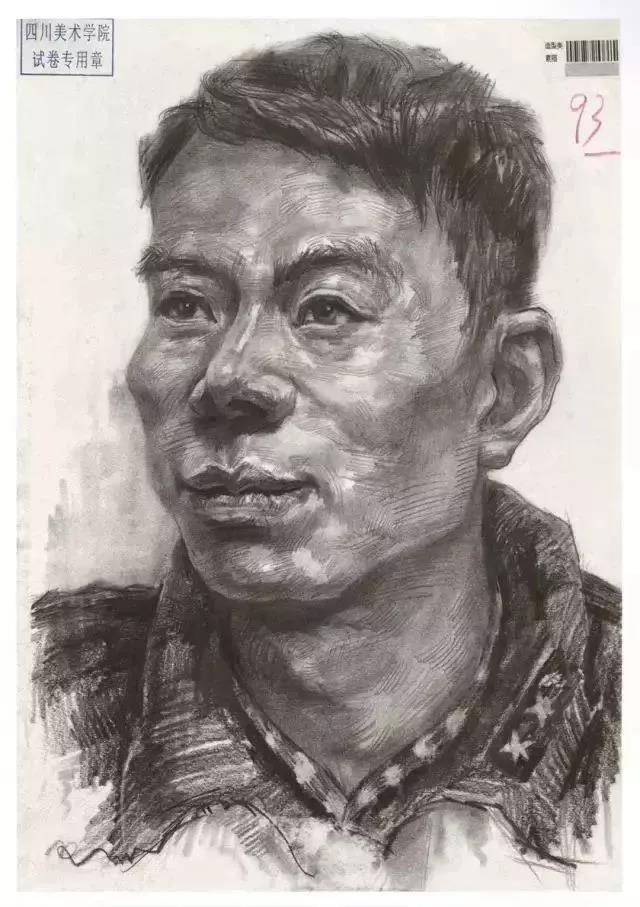 郑州画室_四川美术学院素描高分卷讲解 郑州画室_四川美术学院素描高分卷讲解