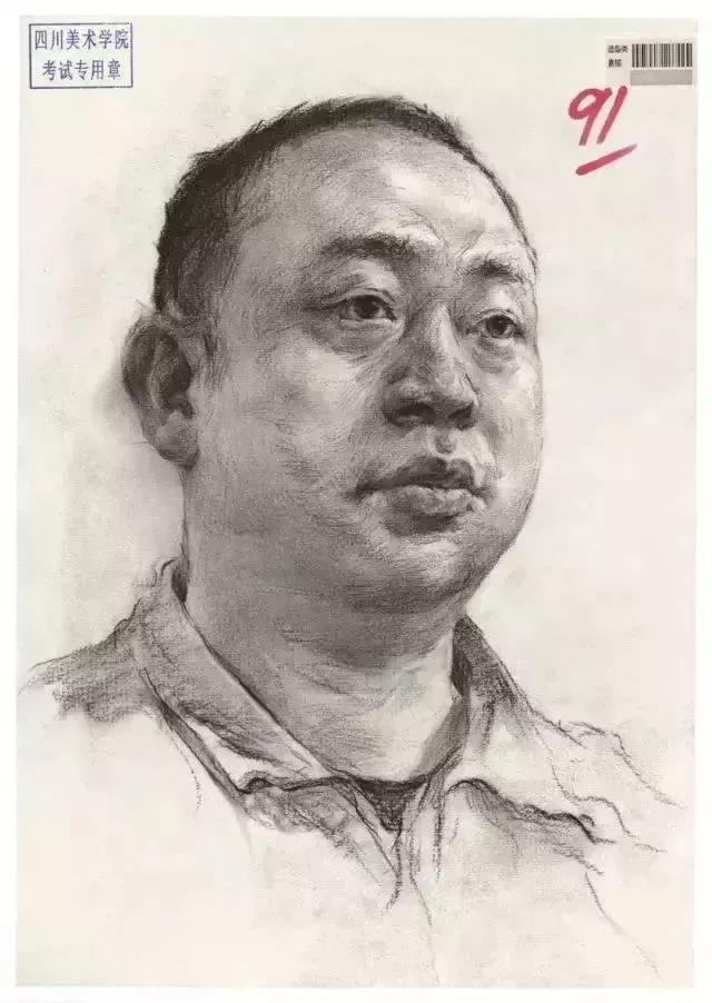 郑州画室_四川美术学院素描高分卷讲解 郑州画室_四川美术学院素描高分卷讲解