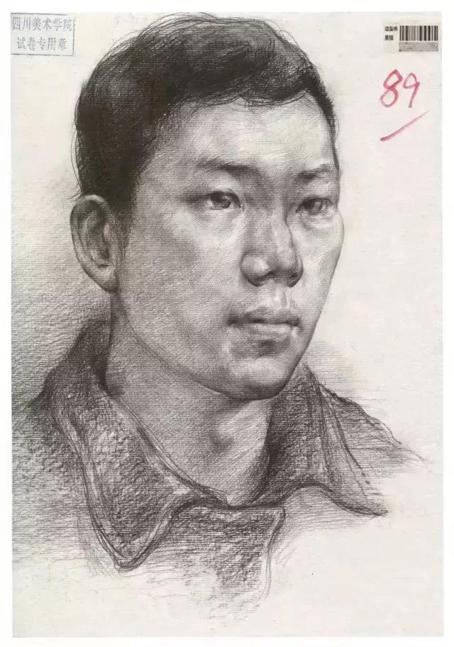 郑州画室_四川美术学院素描高分卷讲解 郑州画室_四川美术学院素描高分卷讲解