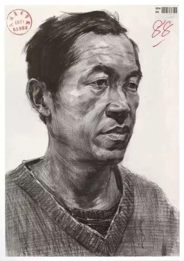 郑州画室_四川美术学院素描高分卷讲解 郑州画室_四川美术学院素描高分卷讲解