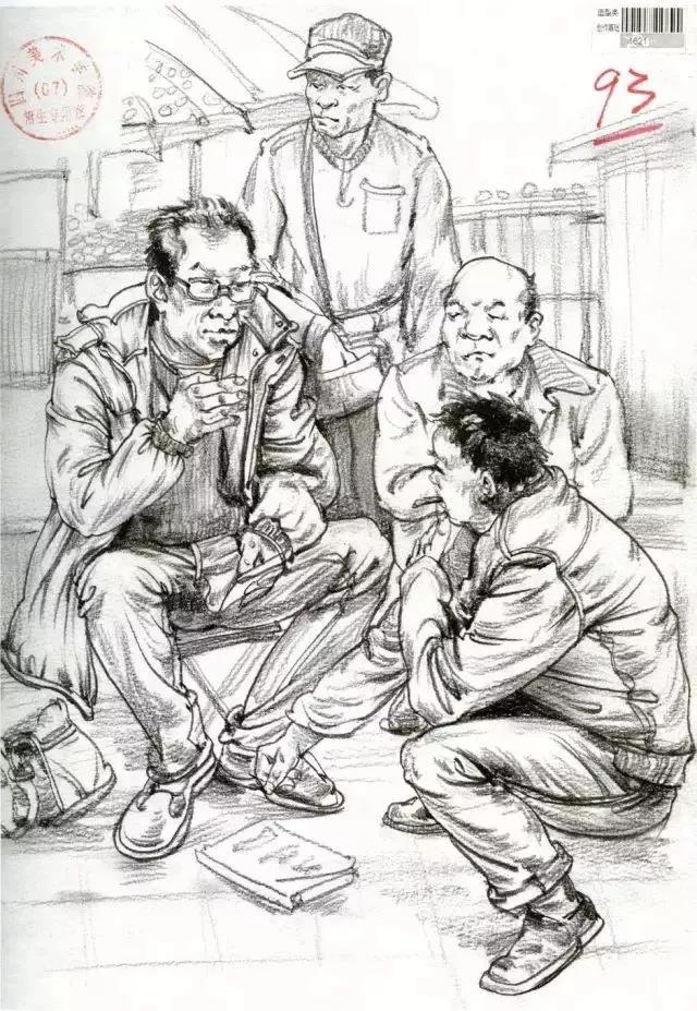 郑州画室_四川美术学院速写高分卷讲解 郑州画室_四川美术学院速写高分卷讲解