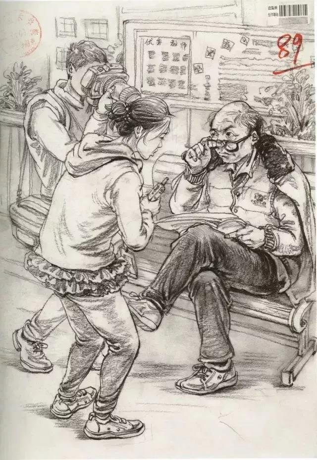 郑州画室_四川美术学院速写高分卷讲解 郑州画室_四川美术学院速写高分卷讲解