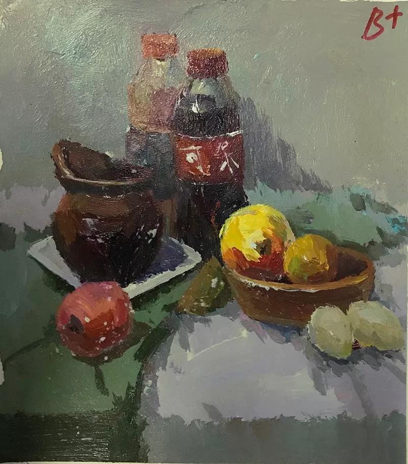郑州笑笑画室刘欣早期作品
