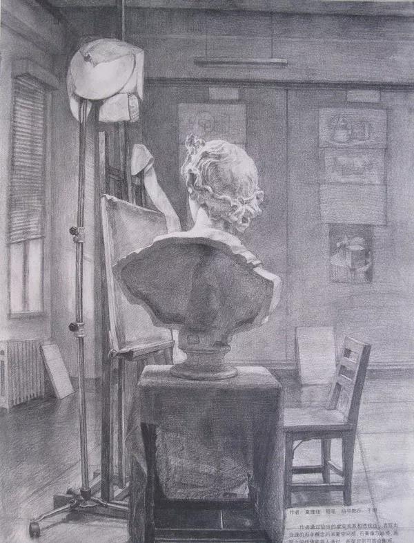 郑州画室_央美附中优秀素描作品精选 郑州画室_央美附中优秀素描作品精选