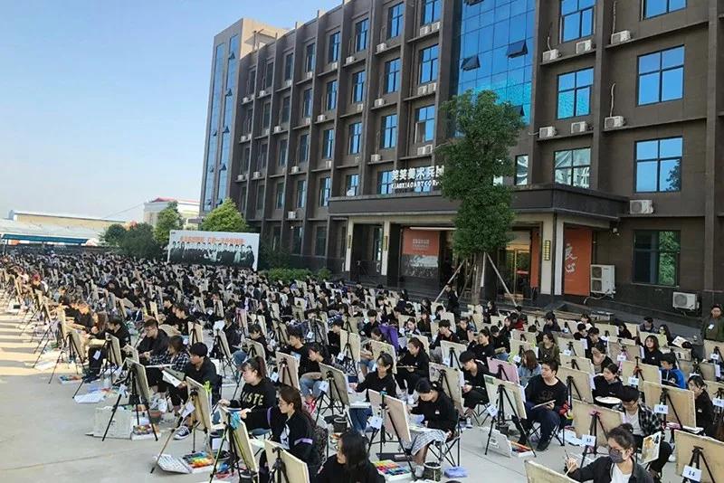 郑州美术培训画室五一活动8