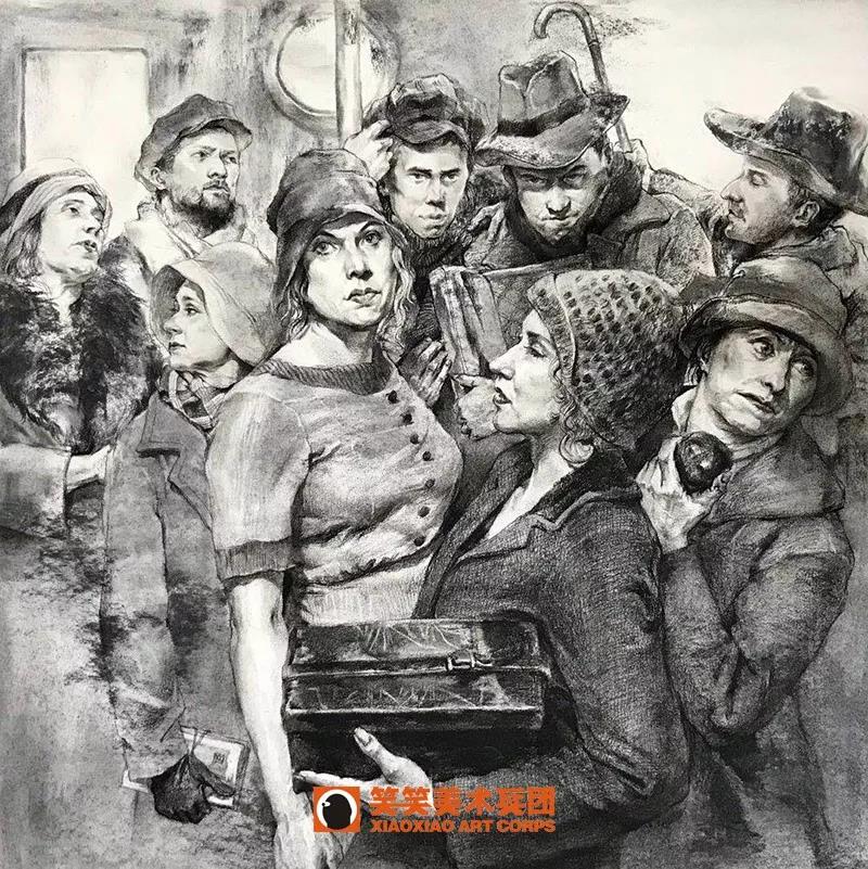 郑州美术培训画室五一活动46