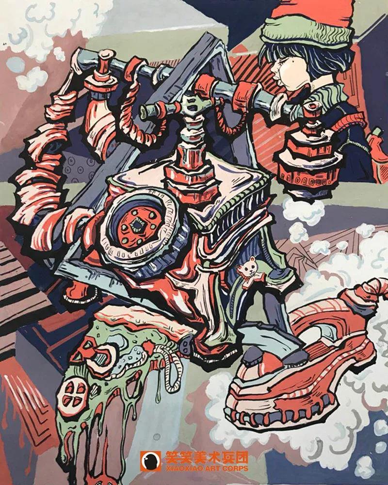 郑州美术培训画室五一活动60