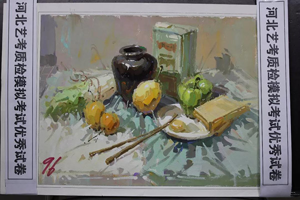 2020届河北省第二次美术模拟考试色彩高分试卷 2020届河北省第二次美术模拟考试色彩高分试卷