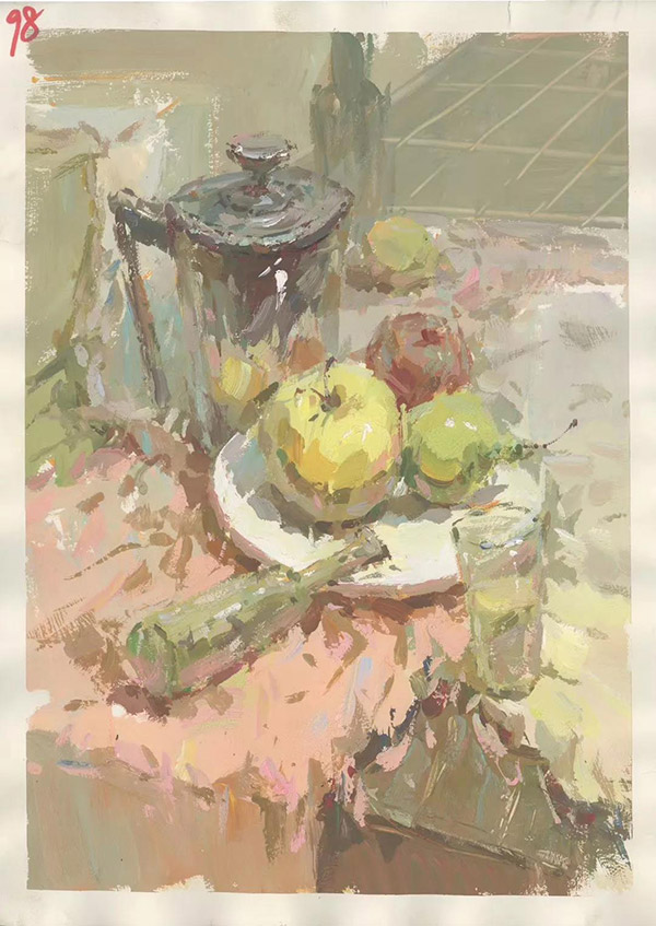 杭州万人模考高分色彩卷