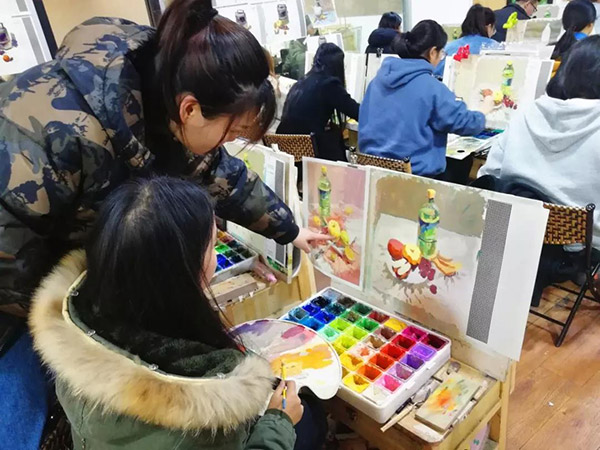 郑州笑笑画室美术专升本12
