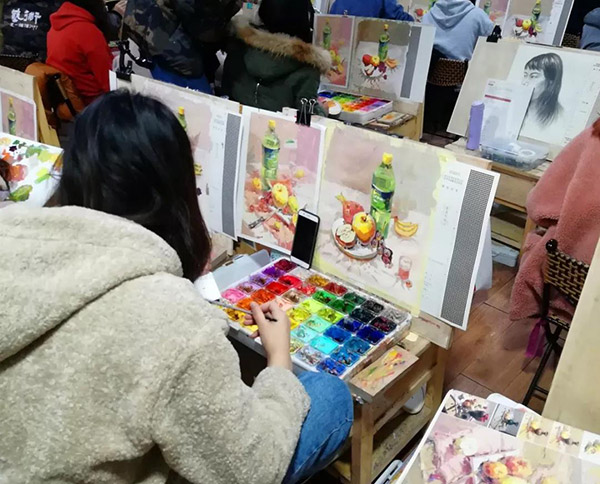 郑州笑笑画室专升本