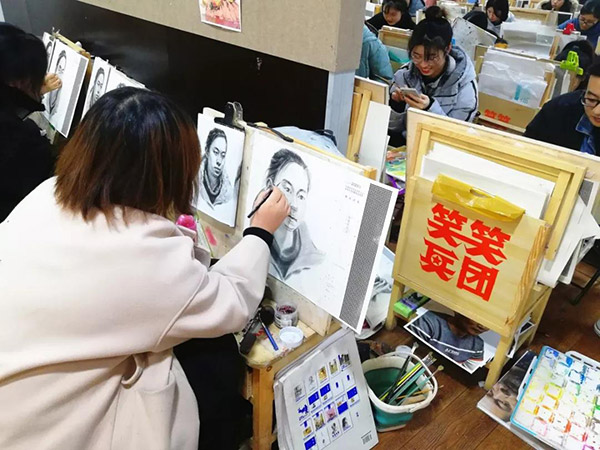 郑州笑笑画室美术专升本14