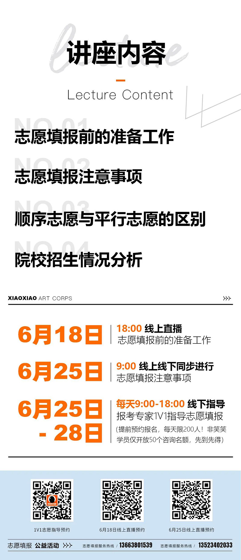 郑州画室笑笑美术兵团高考志愿填报讲座内容 郑州画室笑笑美术兵团高考志愿填报讲座内容