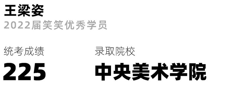 王梁姿-中央美术学院录取-学习心得 王梁姿-中央美术学院录取-学习心得