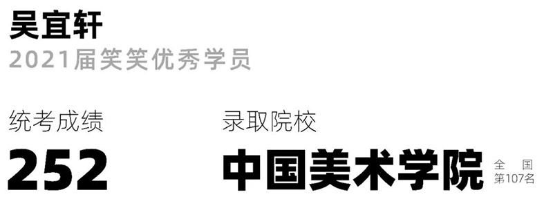 吴宜轩-中国美术学院录取-学习心得 吴宜轩-中国美术学院录取-学习心得