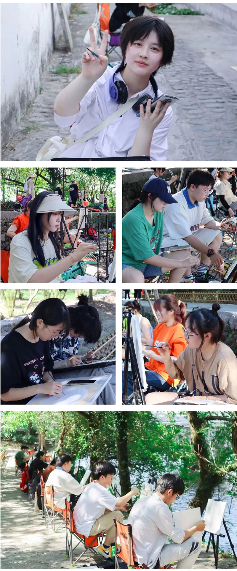 笑笑美术兵团2023届写生场景1