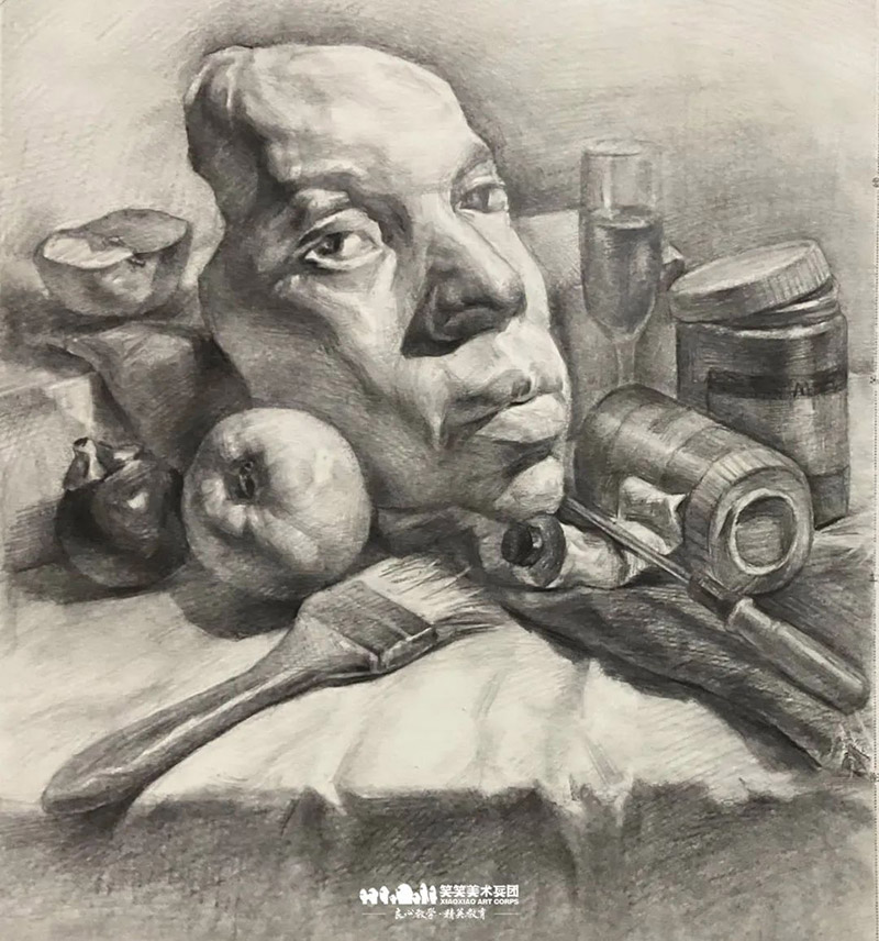 向光泰素描作品