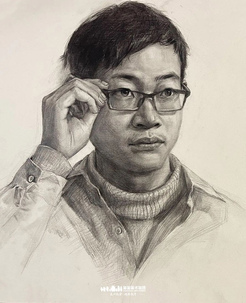 向光泰素描作品